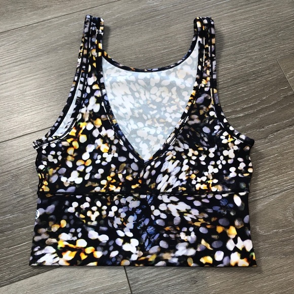 Lululemon Power Pivot Tank Metropolis Glow Multi Cropped Reversible Size Small - Picture 7 of 7